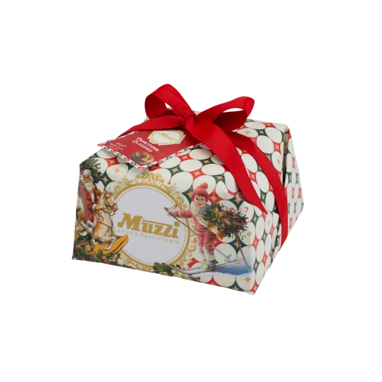 Panettone Classico Muzzi - Uvetta e Canditi 1kg Tradizionale