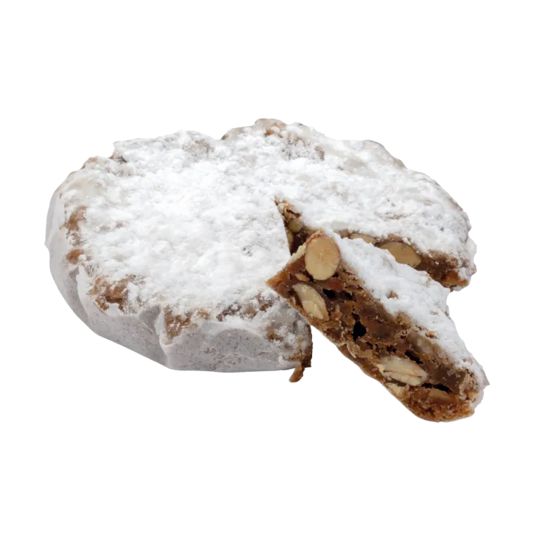 Panforte Muzzi 300g - Mandorle e Scorze di Agrumi Canditi | Antica Pasticceria