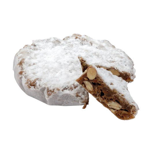 Panforte Muzzi 300g - Mandorle e Scorze di Agrumi Canditi | Antica Pasticceria