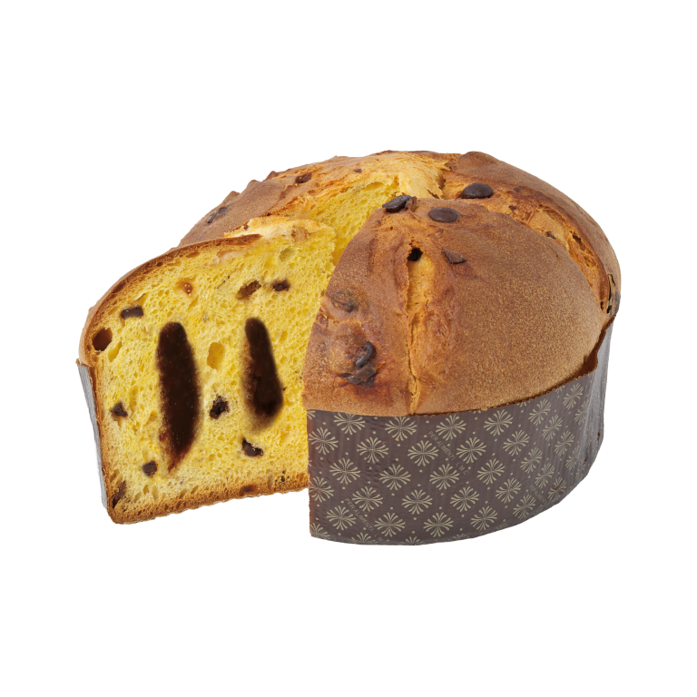 Panettone Crema al Caffè Muzzi - Gocce di Cioccolato al Caffè 1.1kg