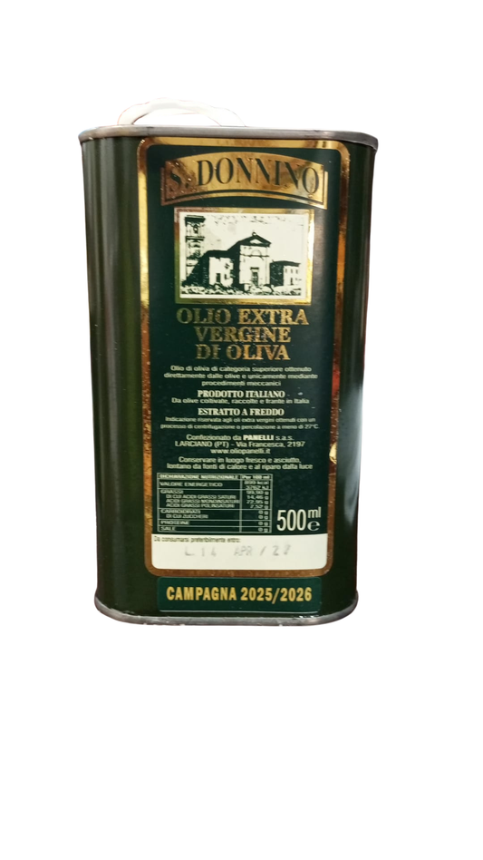 Olio Extra Vergine di Oliva S. Donnino - Lattina 500ml