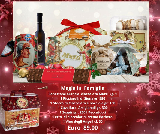 Magia in Famiglia - Cesto Regalo Natalizio Premium