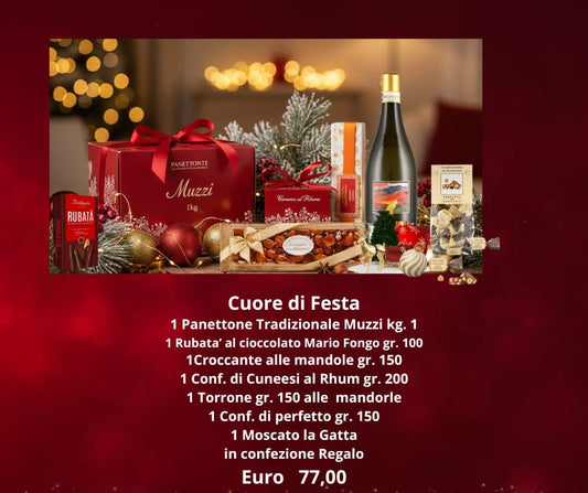 Cuore di Festa - Cesto Regalo Natalizio