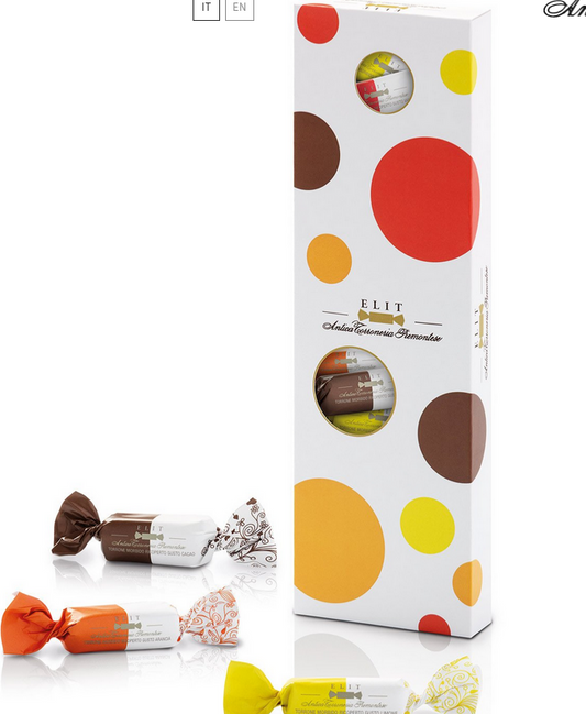 Torroncini Morbidi Ricoperti "Elit" 180g - Antica Torroneria Piemontese