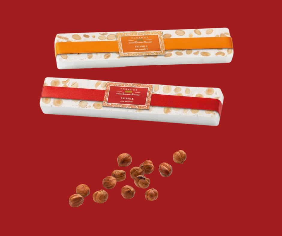 Torrone Friabile con Nocciole 150g - senza glutine