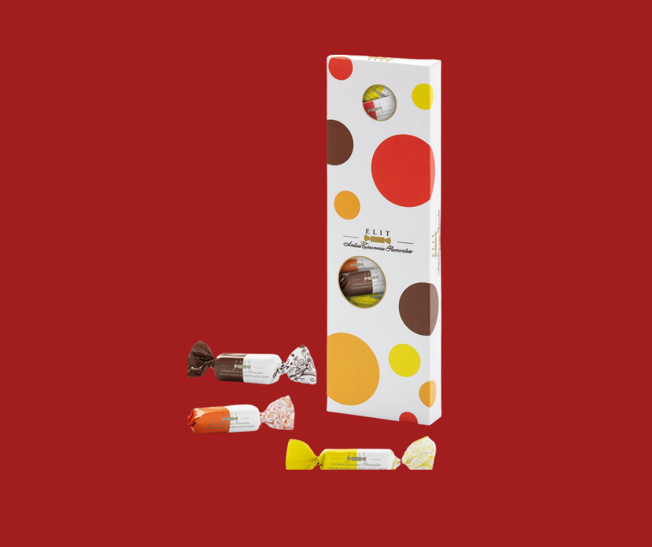 Torroncini Morbidi Ricoperti "Elit" 180g - Antica Torroneria Piemontese