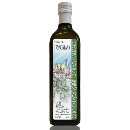 Terra di Tramontana huile d'olive extra vierge supérieure cl. 750
