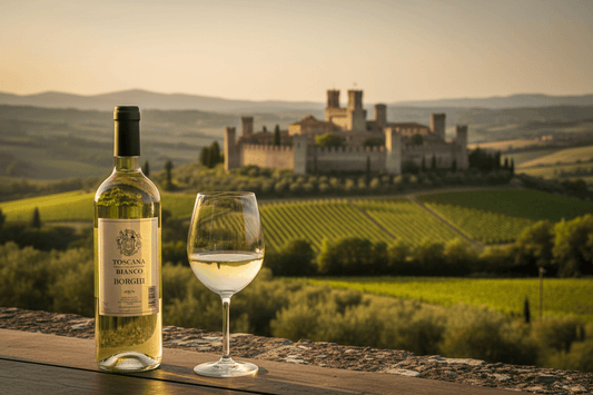 Bianco Borghi con Monteriggioni