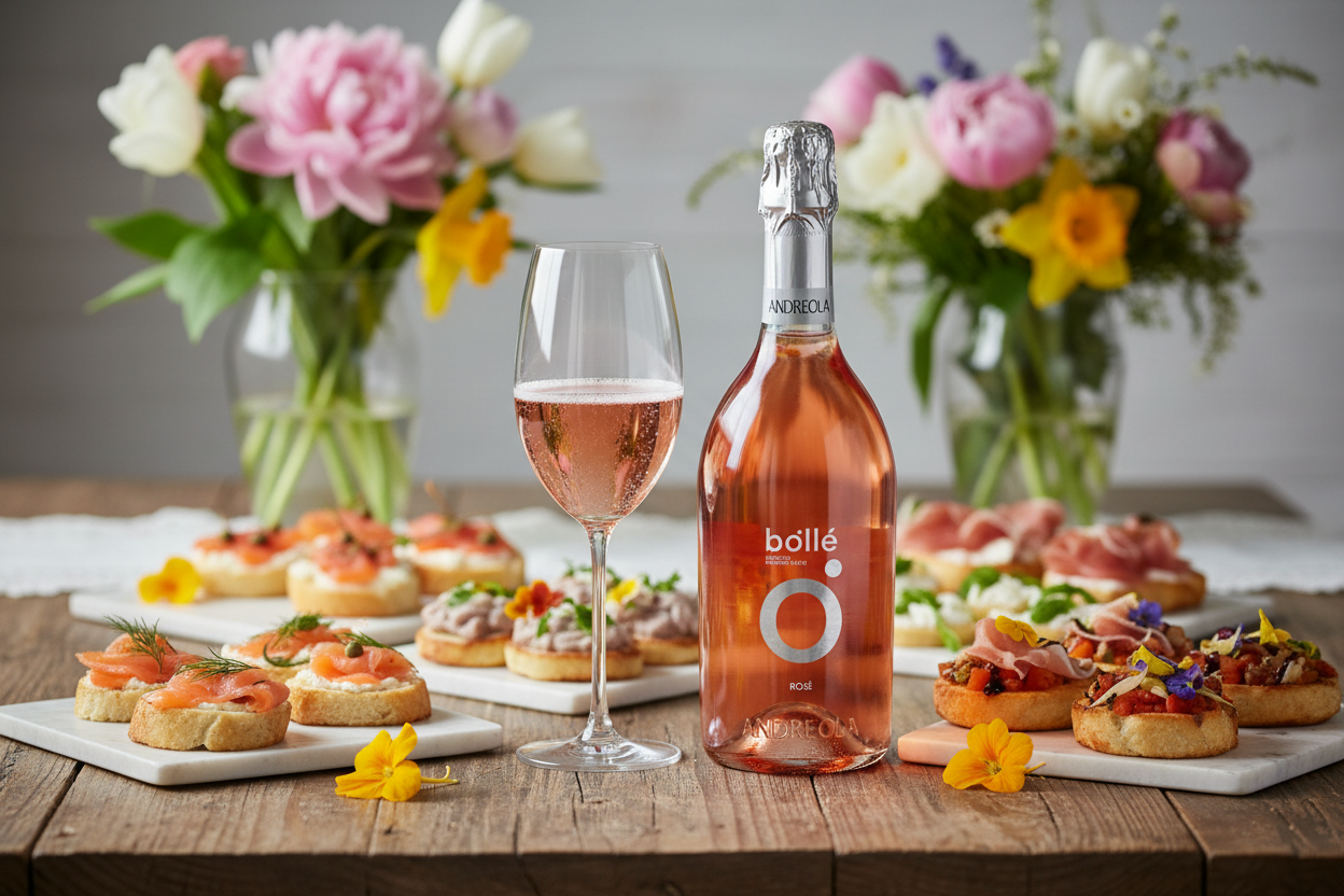 Bollé Rosé Primavera con Tartine