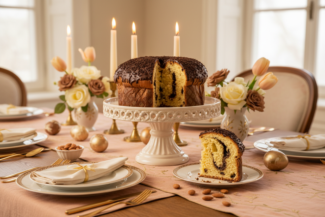 Colomba Cremino Muzzi su Tavola Pasquale