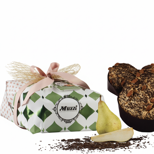 Colomba Pere e Cioccolato Muzzi 1kg con confezione