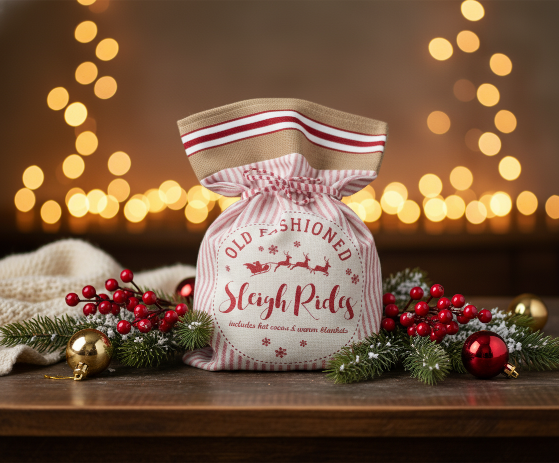 Foto natalizia Sleigh Rides