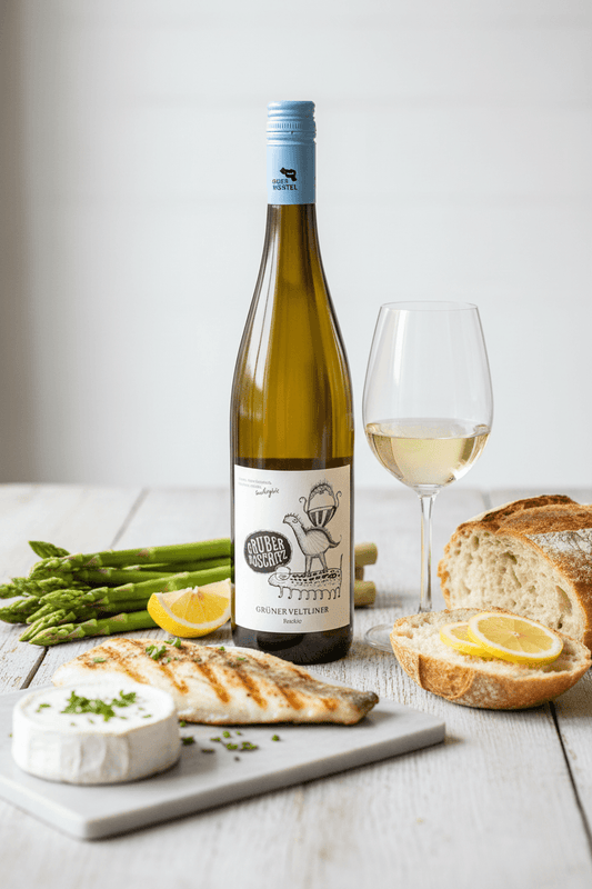 Gruber Röschitz Grüner Veltliner con abbinamenti gastronomici