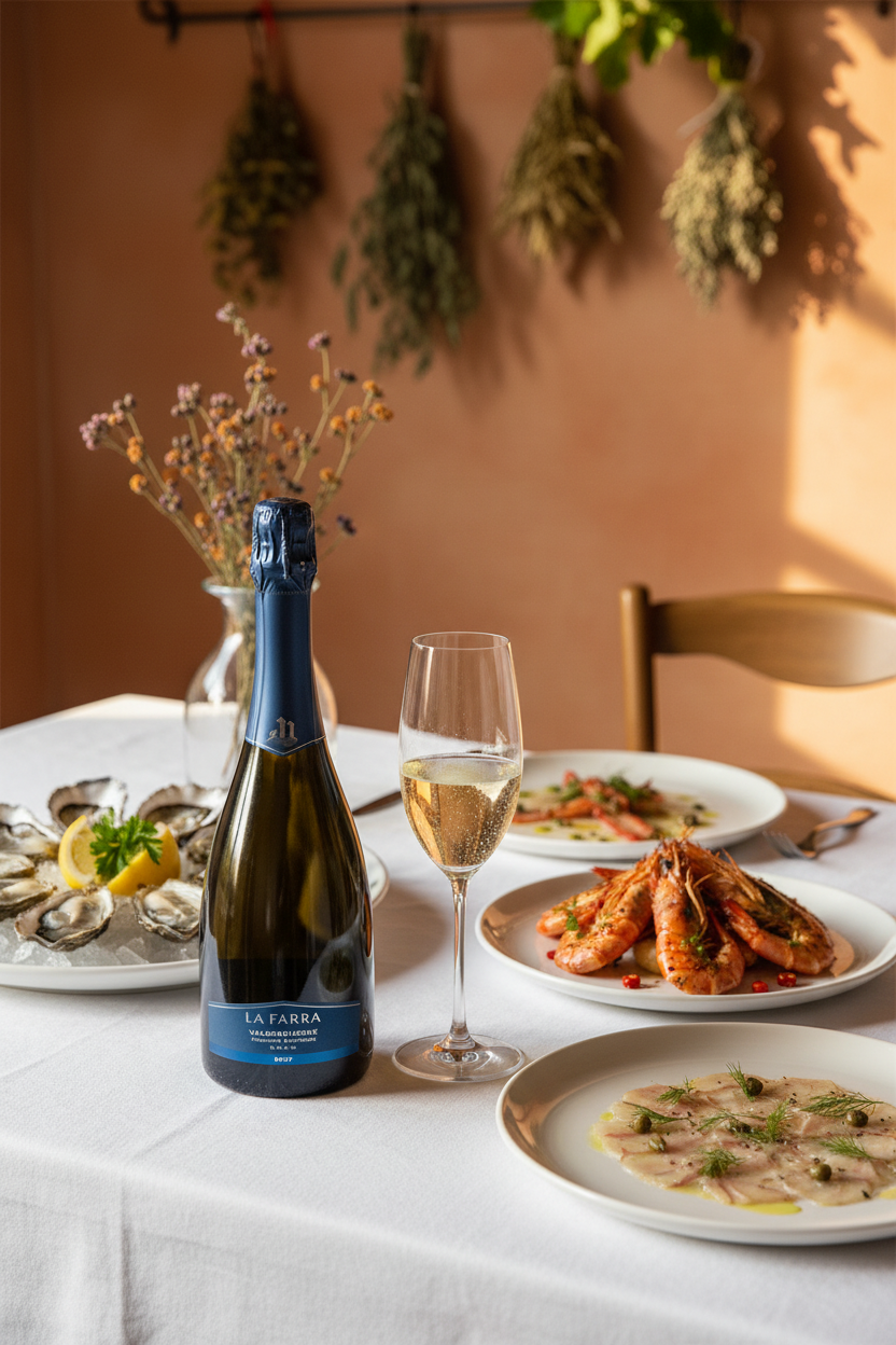 La Farra con tavola di pesce
