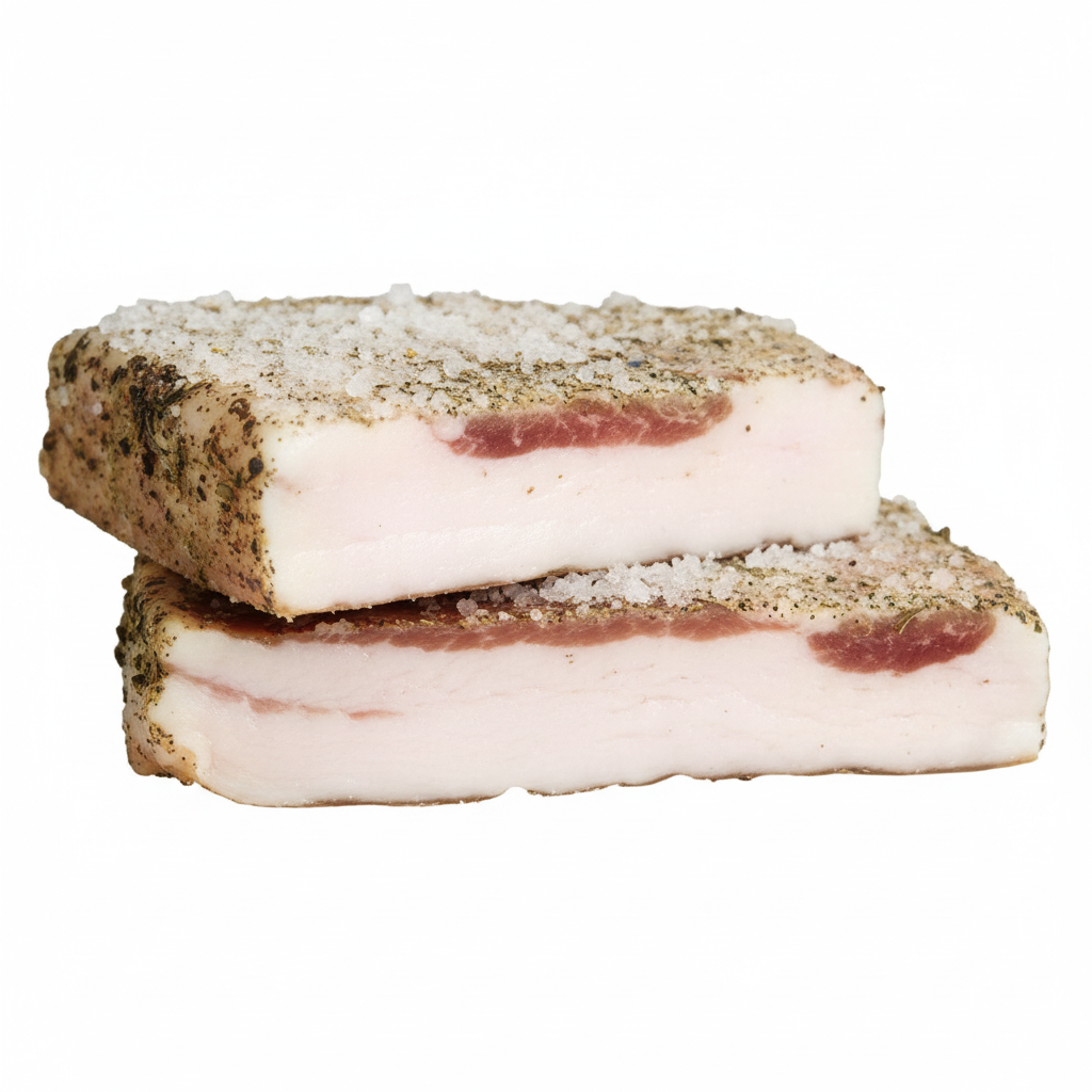 Lardo di Colonnata Sfondo Bianco