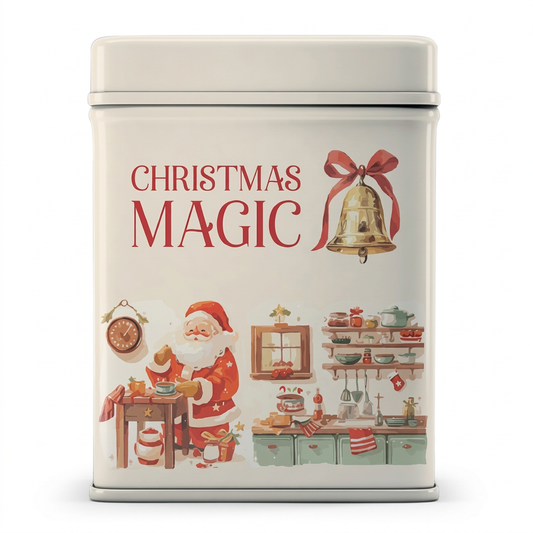 Latta Christmas Magic Biscland su sfondo bianco