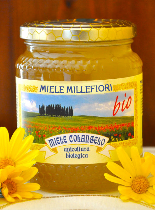 Miele Millefiori Biologico Colangelo 1kg - Sinfonia Floreale Toscana