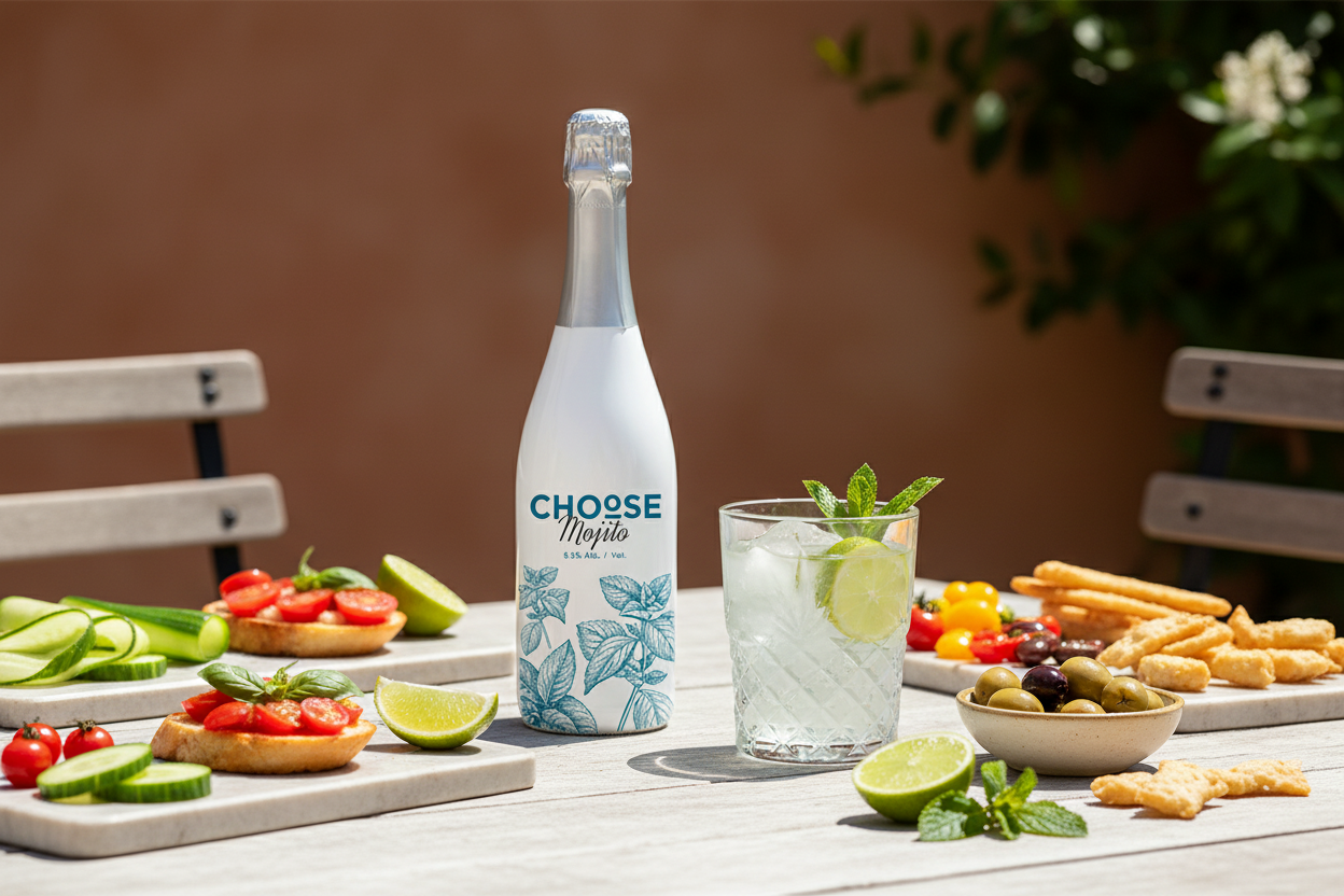 Mojito Choose con tavola aperitivo