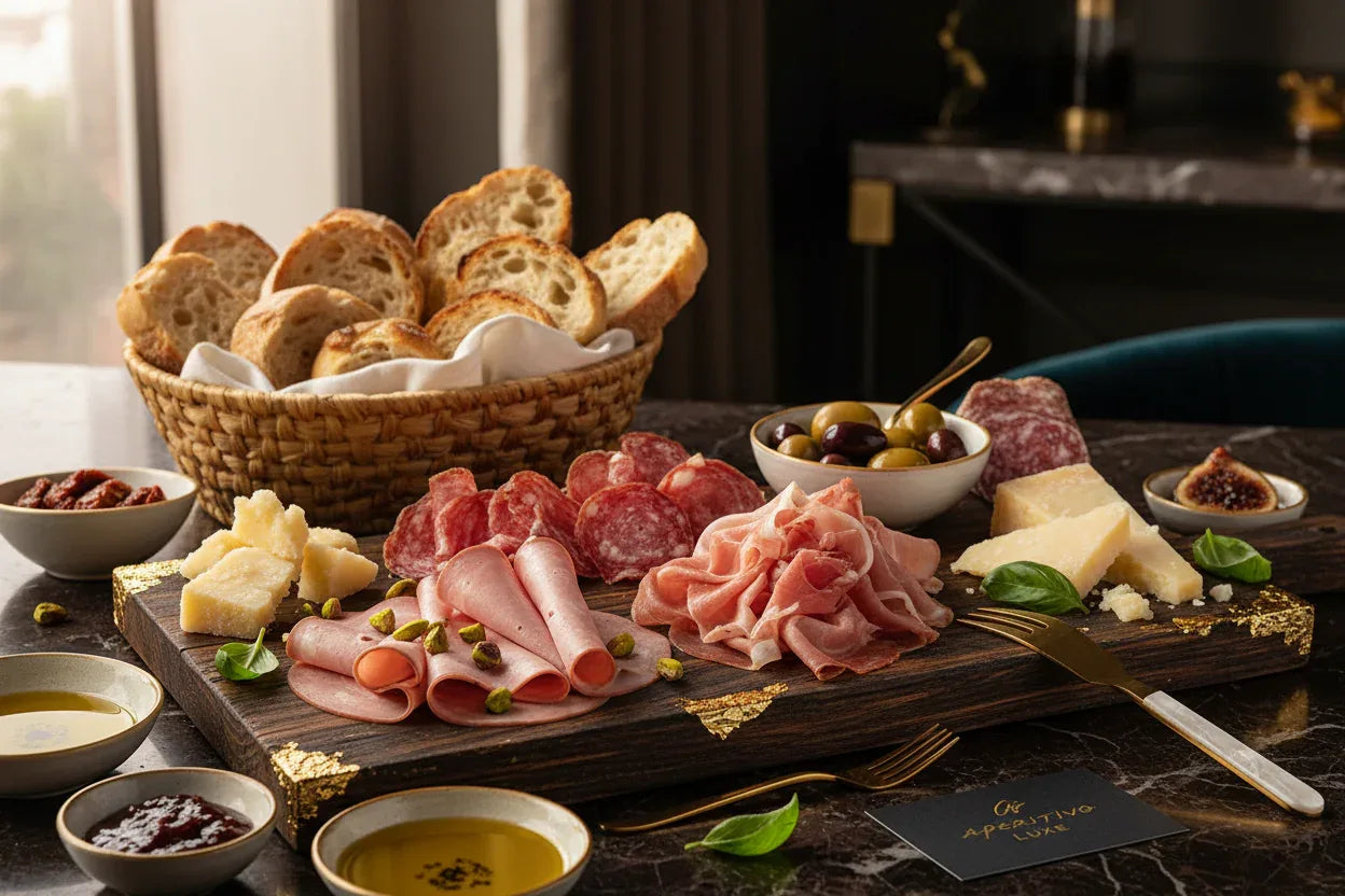 Mortadella Pistacchio e Pane Fresco