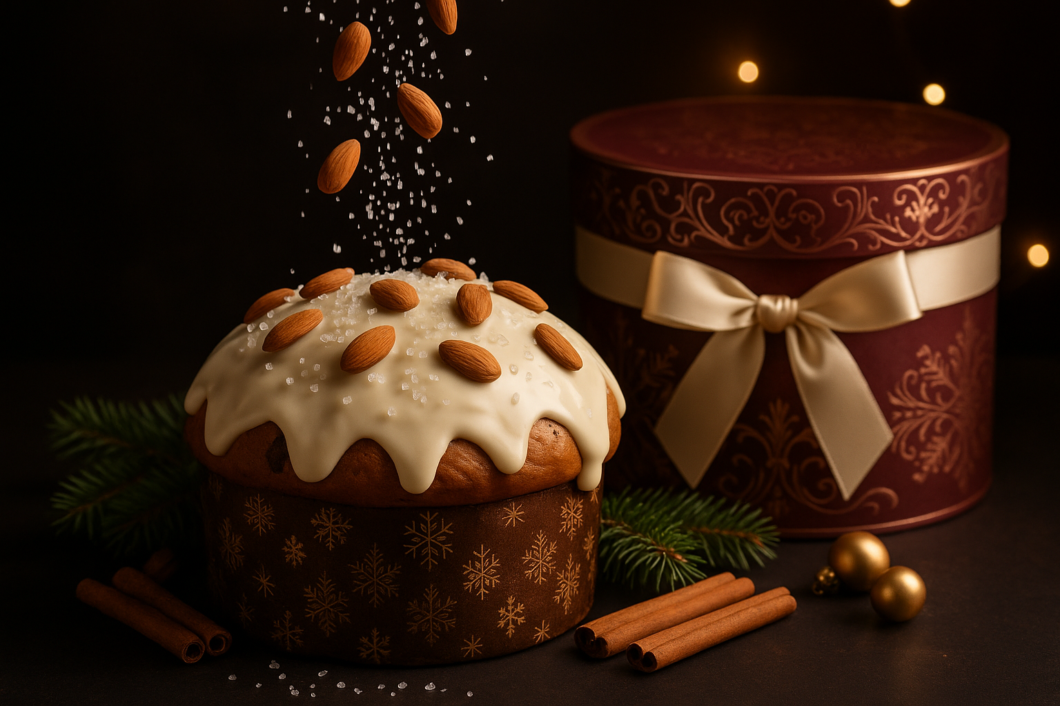 Panettone Classico Glassato Muzzi Riserva Famiglia