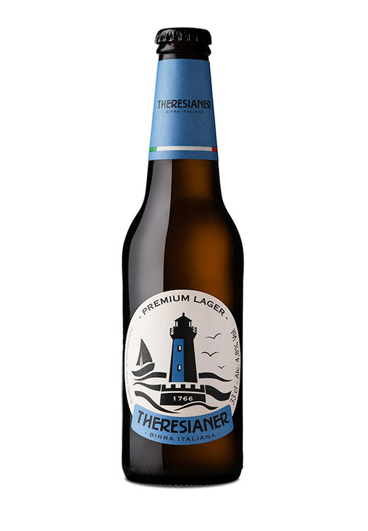 Theresianer Lager beer cl. 33