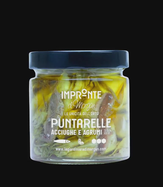 Puntarelle con Acciughe e Agrumi