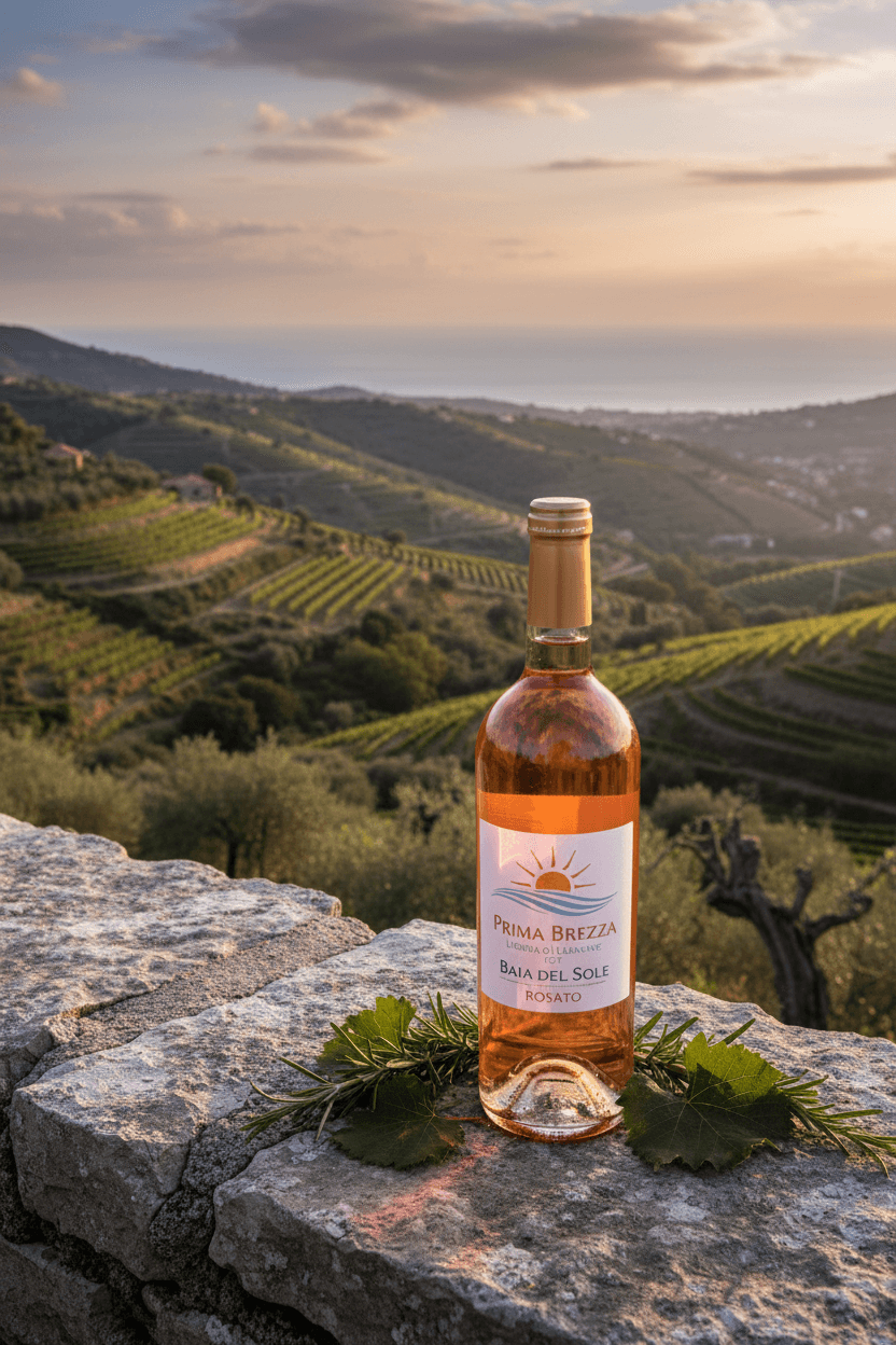 Prima Brezza Rosato con Colli di Luni