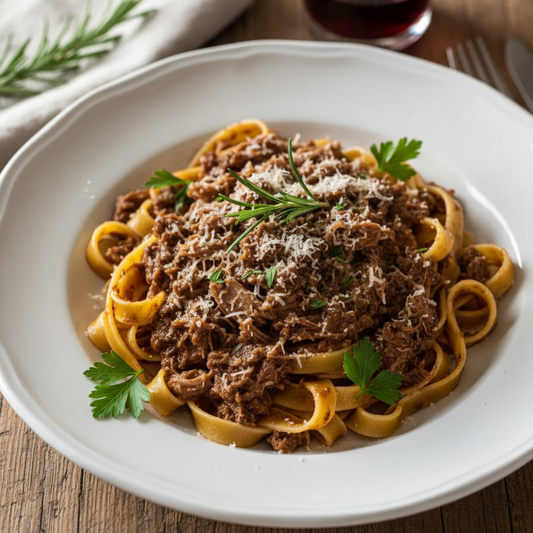 Tagliatelle al Ragù di Lepre