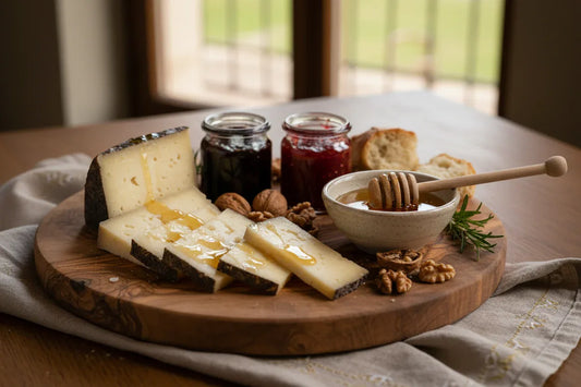 Tagliere Pecora Nera con miele e confetture