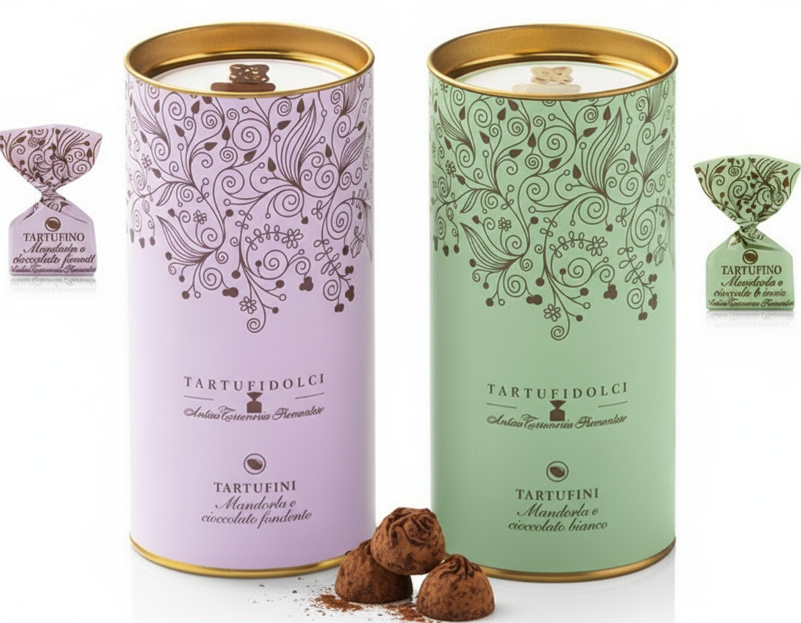 Tartufini Dolci Confezione Grace - Antica Torroneria Piemontese