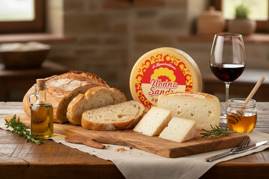 Tavola con Nonno Sandro Il Garfagnino e pane caldo