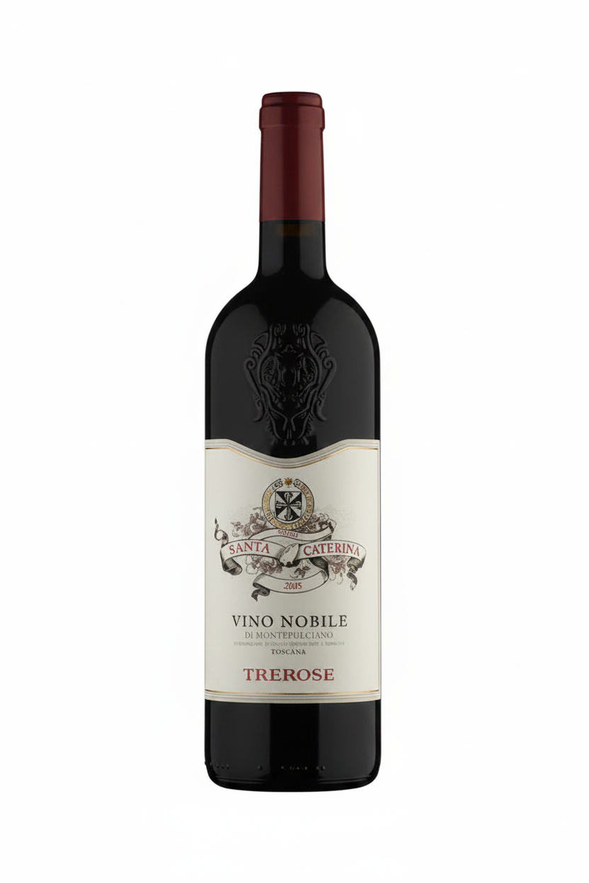 Vino Nobile Santa Caterina TreRose - Sfondo Bianco