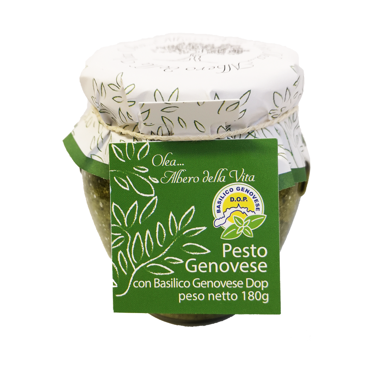 Pesto genovese con BASILICO DOP gr. 180